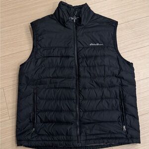 Eddie Bauer Men's Dark Puffer Vest